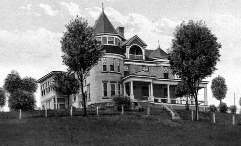 Postcard Hospital 1921